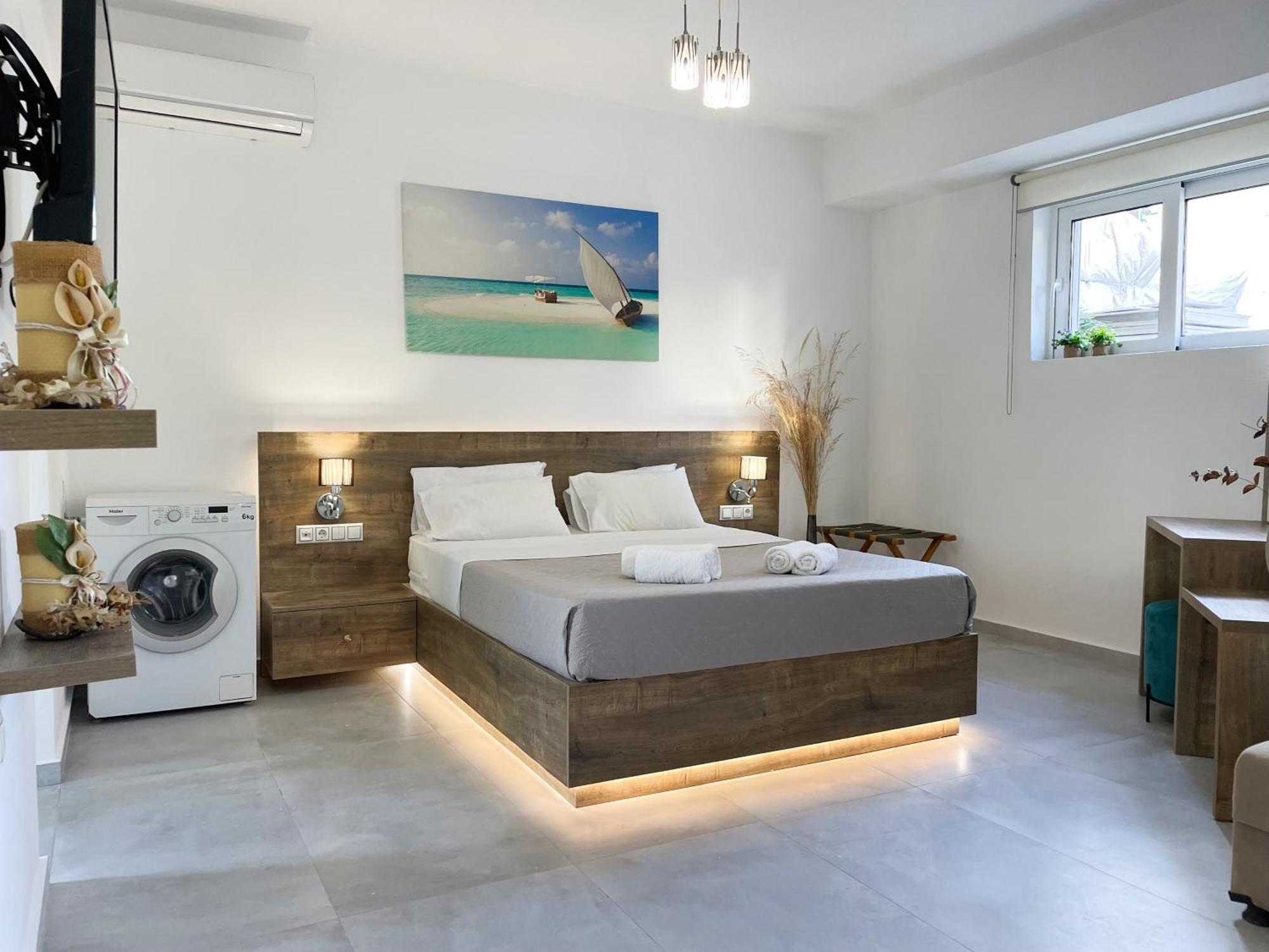 Sunset Seaside Apartments & Studios Rethymno Exteriör bild