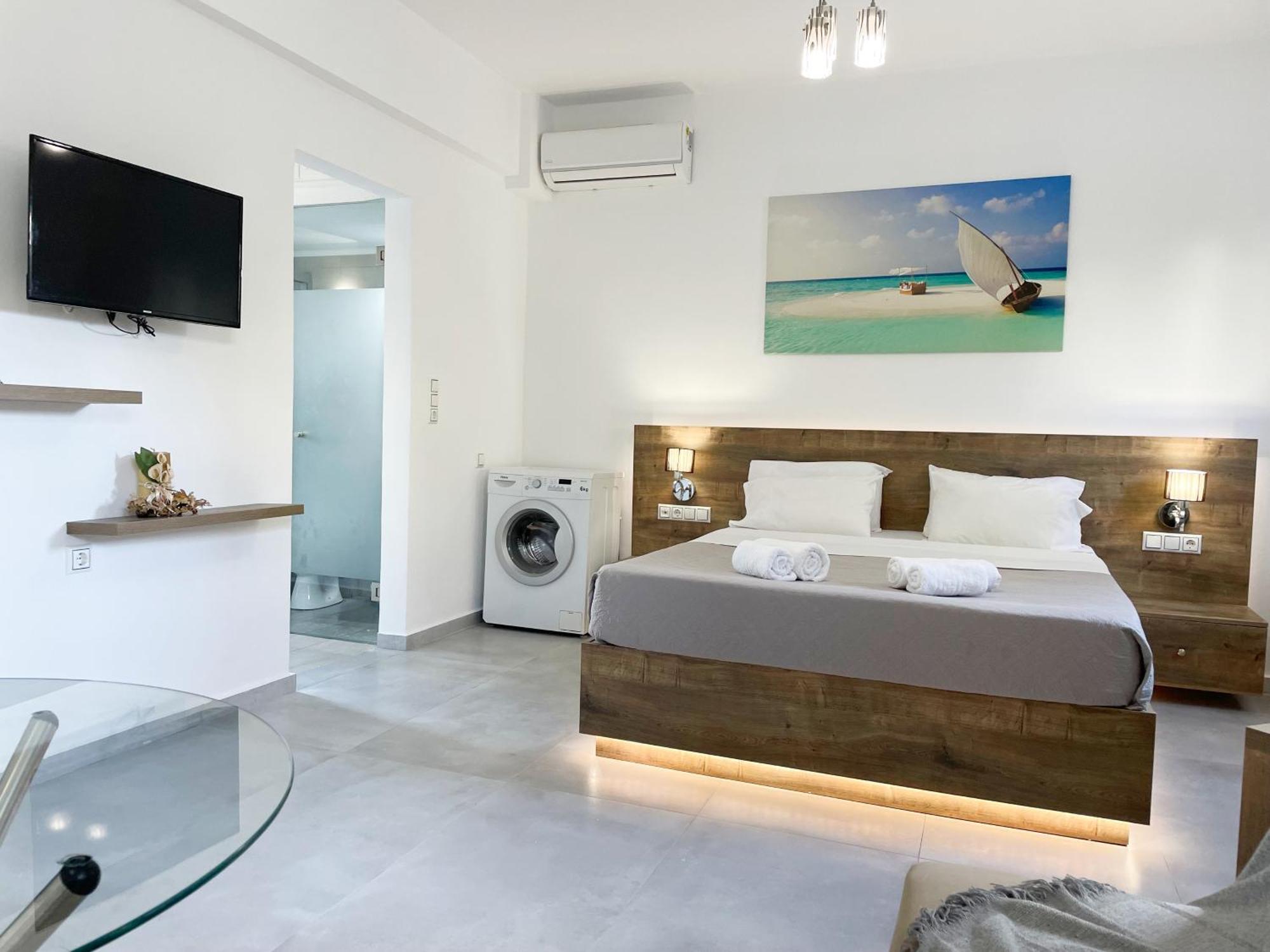 Sunset Seaside Apartments & Studios Rethymno Exteriör bild