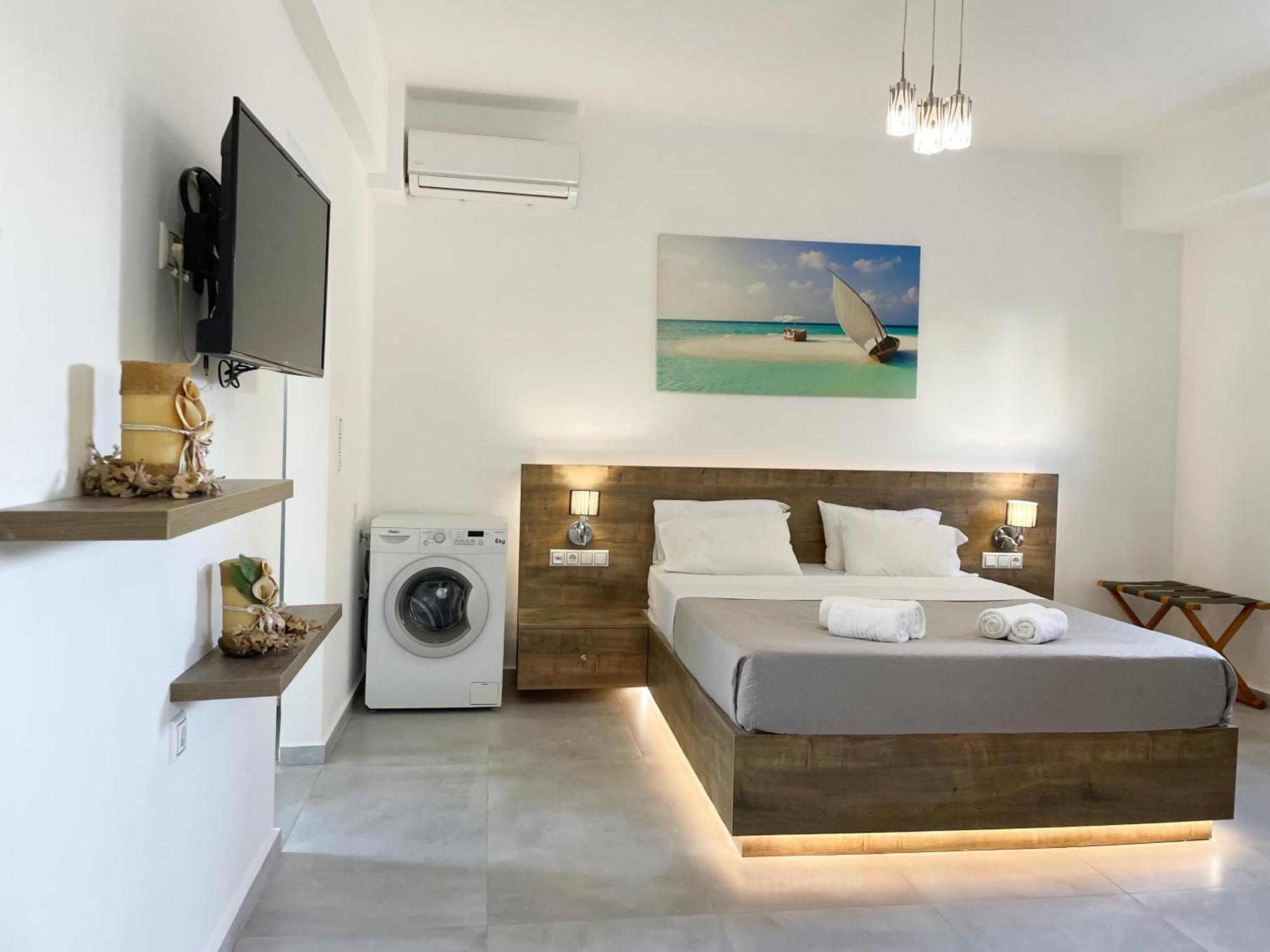 Sunset Seaside Apartments & Studios Rethymno Exteriör bild