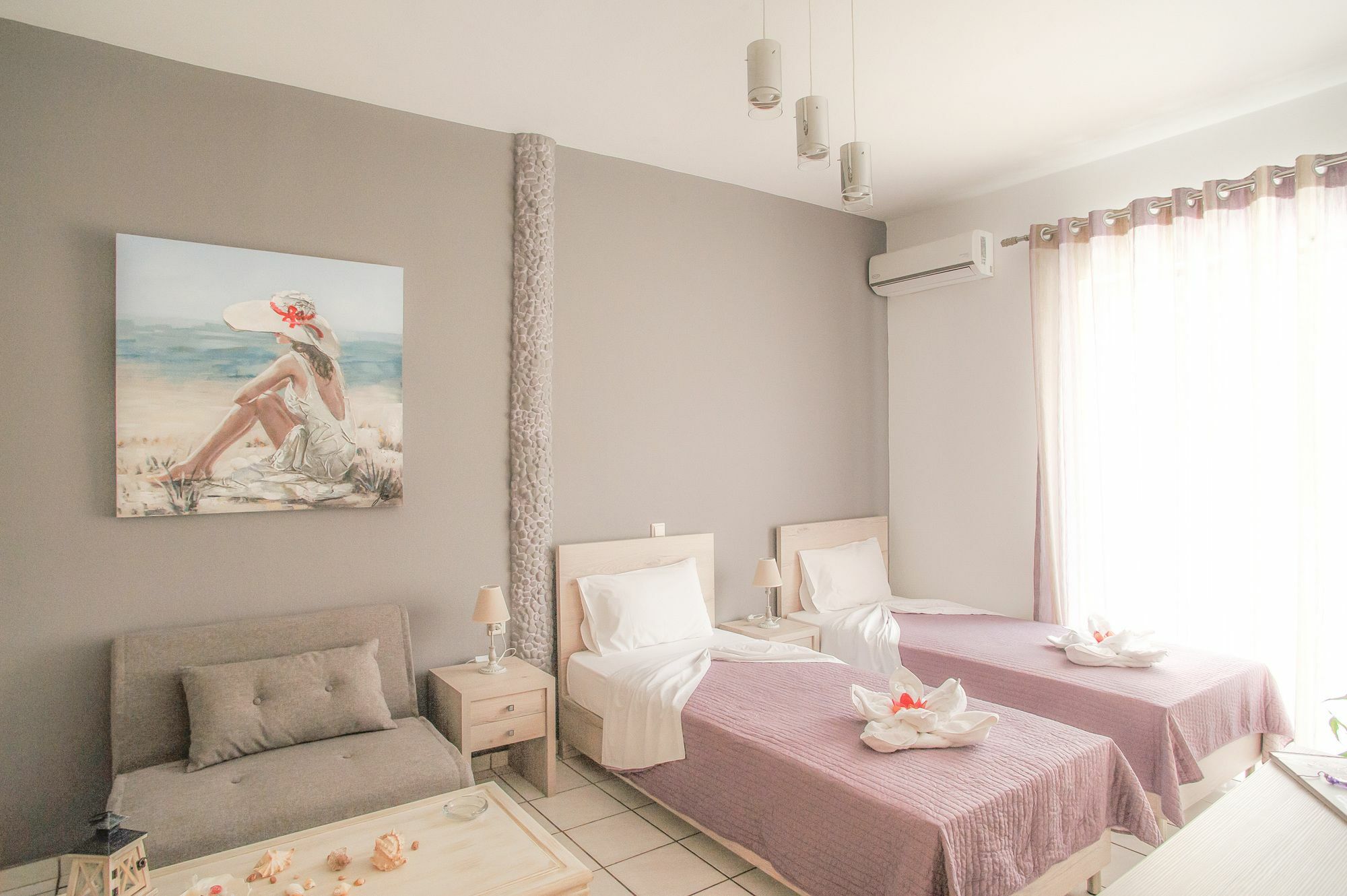 Sunset Seaside Apartments & Studios Rethymno Exteriör bild